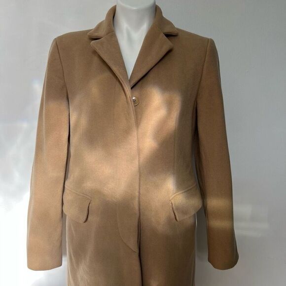 Of Benetton Italy vintage Wool long peacoat - Picture 14 of 15